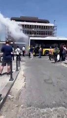 İmamoğlu’ndan büyük hizmet. Buharlı otobüsler İstanbul’un her yerinde her gün faaliyette