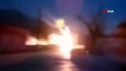 Van’da elektrik trafosu bomba patladı