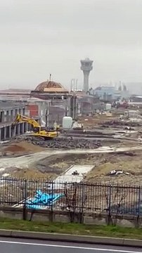 Atatürk Havalimanı pisti üzerine cami yapılıyor. İYİ Partili Ali Kıdık'tan şok iddialar