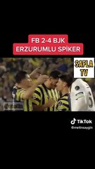 Erzurumlu spikerin Fenerbahçe Beşiktaş derbisi anlatımı gündem oldu