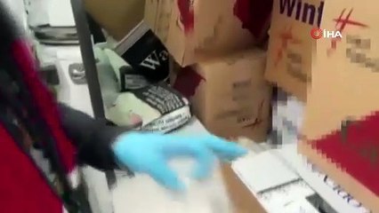 İnternetten sigara satanlara baskın