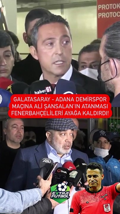 Ali Koç ve Murat Sancak'ın FETÖ iması yaptığı Ali Şansalan Galatasaray maçına atandı. Ortalık karıştı