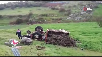 Balıkesir'de traktör kazası: 1 ölü