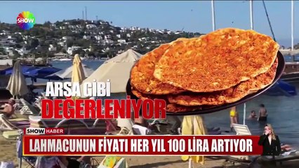 Bodrum'da fahiş lahmacun sezonu açıldı. Kimi 'Hayatta yiyemem' derken bazıları gerine gerine 'Ben yerim' dedi