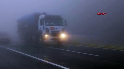 Sürücüler dikkat! Bolu Dağı'nda sis engeli