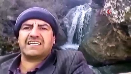 'Anlatmaya gerek yok' adam bu kez karlı dağları anlattı