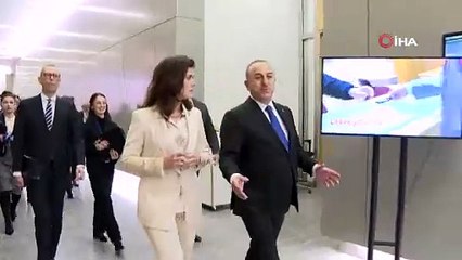Bakan Çavuşoğlu İzlandalı mevkidaşı ile görüştü