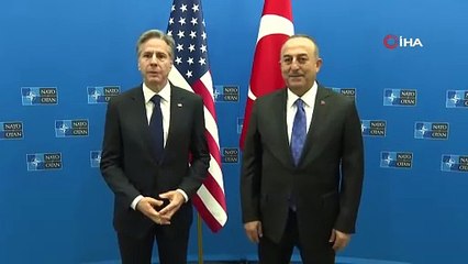 Çavuşoğlu mevkidaşı Blinken ile görüştü