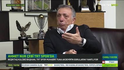 Beşiktaş UEFA'ya şikayet edecek. Ahmet Nur Çebi canlı yayında açıkladı