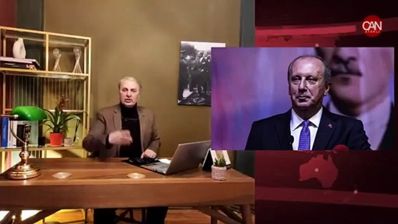 Can Ataklı'dan Muharrem İnce'ye sinkaflı sözler. Canlı yayında açtı ağzını yumdu gözünü