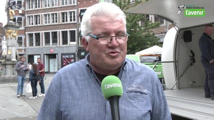 L'Avenir, c'est votre voix, à Namur : Alain Goblet