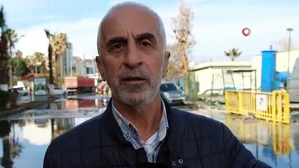 İskenderun’da deniz taşkınları devam ediyor