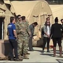 ABD askerleri Kahramanmaraş'ta sahra hastanesi kuruyor: Hükümet çağırdı biz de geldik