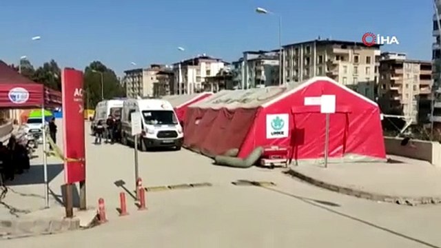 Kırıkhan Devlet Hastanesi boşaltıldı