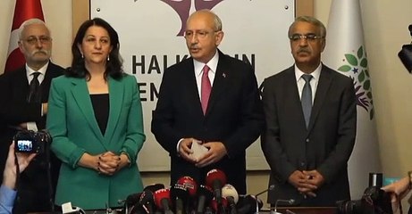 Kılıçdaroğlu'ndan HDP ziyareti sonrası açıklama