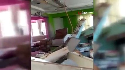 Hatay'da depremzede ağır hasarlı evine girdiğinde gözlerine inanamadı