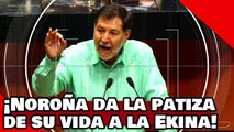 ¡VEAN! ¡Noroña le da la patiza de su vida a la Ekina Kaballán por no aceptar la contundente derrota!