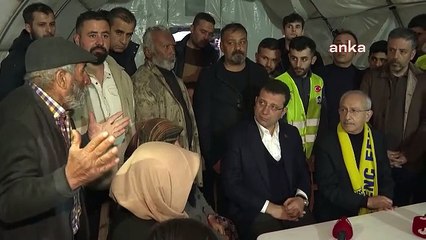 Kılıçdaroğlu’na dert yanan depremzede: Eğer AKP'liysen çadırın da var, yiyeceğin de geliyor