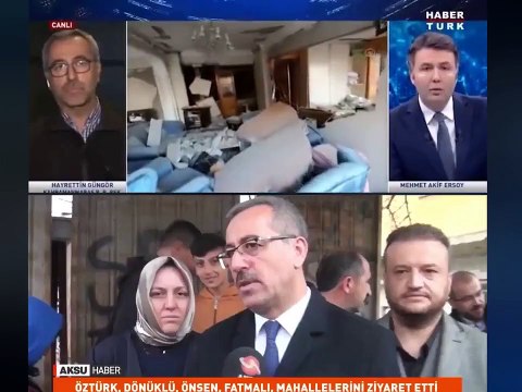 Kahramanmaraş Belediye Başkanı'nın ezan okunurken yaptığı seçim konuşması ortaya çıktı. Canlı yayında ezan okunuyor diye soruları cevaplamamıştı