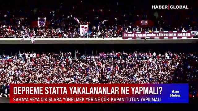 Depreme statta yakalanan taraftar için büyük tehlikeyi açıkladı. Afet uzmanı Şimşek büyük riski anlattı