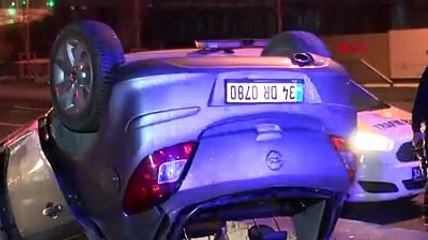 Demir sürücüye ok gibi saplandı 