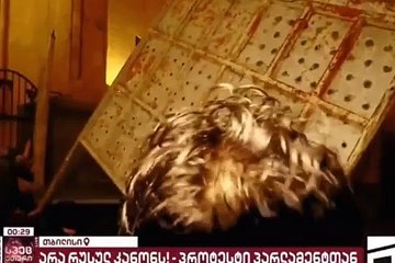 Gürcistan'da foncular ayaklandı. Ne kadar çok ajan varmış