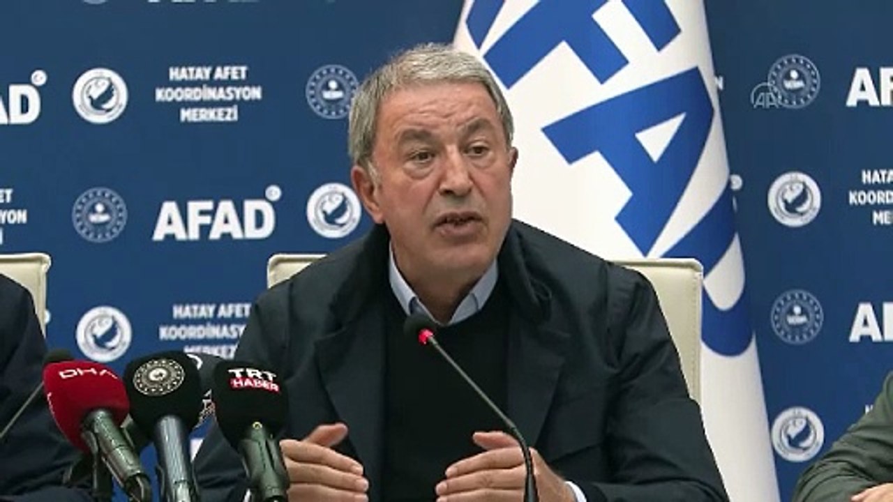 Savunma Bakanı Akar deprem sonrası Suriye'ye dönenlerin sayısını açıkladı