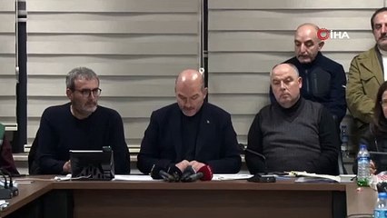 İçişleri Bakanı Soylu AFAD'ı savundu. Deprem bölgesindeki son durumu açıkladı