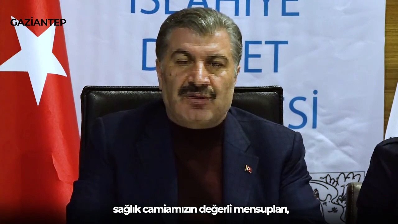 Bakan Koca deprem bölgesinden duyurdu. Koşullara uymayanlar tahliye edilecek