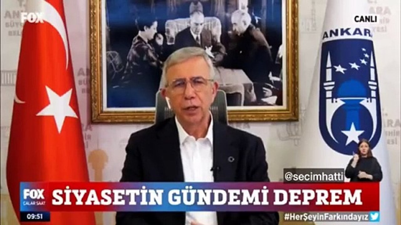 Mansur Yavaş'tan adaylık açıklaması. Canlı yayında açıkladı