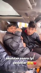 Çocuklar otostop çekti, Karagümrüklü Diagne çocukları arabasına aldı. O anlar gündem oldu