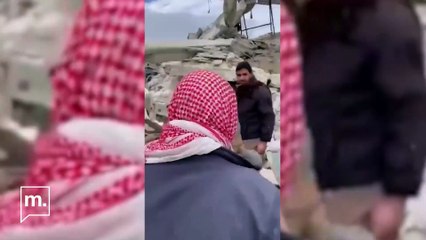 Dünya enkazın altında doğan bebeği konuşuyor