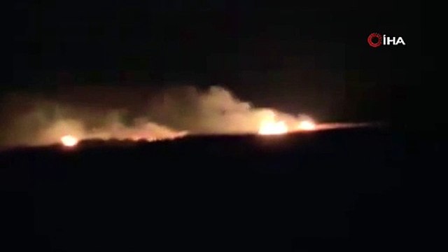 Gala Gölü Milli Parkı'nda yangın