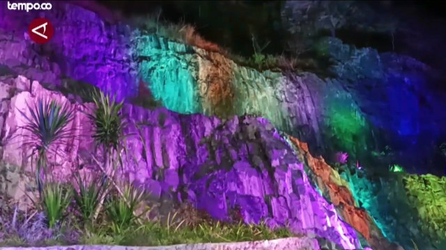 Bekas Tambang Batu Andesit di Trenggalek Disulap Menjadi Tempat Wisata