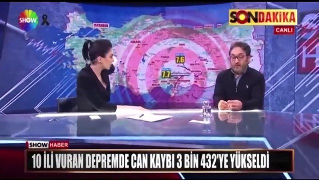 Show TV ana haber sunucusu Dilara Gönder istifa etti. Deprem yayınındaki sözleri gündem olmuştu
