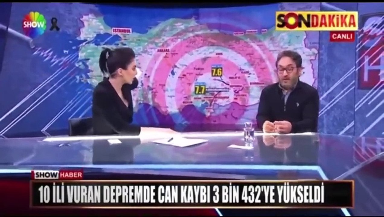 Show TV ana haber sunucusu Dilara Gönder istifa etti. Deprem yayınındaki sözleri gündem olmuştu