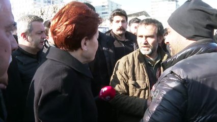 Depremzedelerin Akşener'e anlattıkları yürekleri dağladı