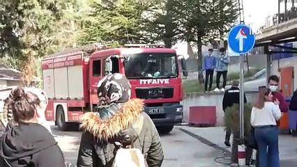 Hastane yangını karbonmonoksit toplarıyla söndürüldü