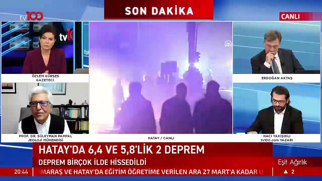 Prof. Dr. Süleyman Pampal tv100'de uyardı: Buraları iyice hırpaladı, yırtılma devam edebilir