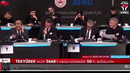 Vehbi Koç canlı yayında 600 bin Lira bağışladı. Ahmet Ağaoğlu ve Zuhal Topal'ı güldürdü
