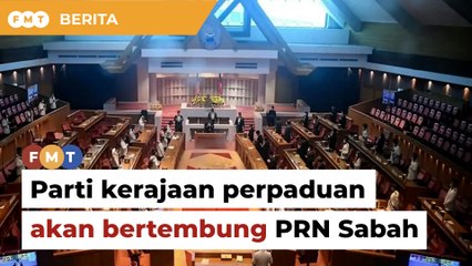 PRN Sabah: Mustahil elak parti kerajaan perpaduan bertembung