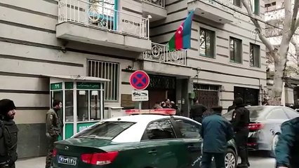 Azerbaycan'ın Tahran Büyükelçiliği'ne saldıran şahıs yakalandı