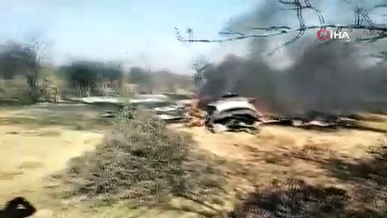 İki savaş uçağı düştü