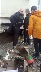 5 kişi göçük altında kurtarılmayı bekliyor. İYİ Partili Uğur Poyraz oradaydı. Ekipman yok, kimse yok