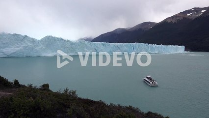 Argentina Boat And Perito Moreno Glacier