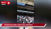 Fenerbahçe Genel Kurulu'nda gerginlik