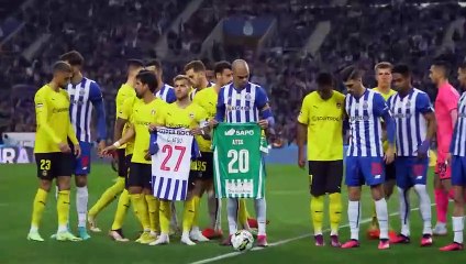 Porto-Rio Ave maçında duygusal anlar: Atsu'yu unutmadılar