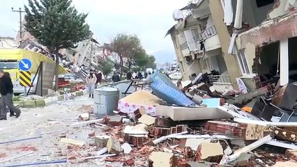 Hatay'dan depremin en korkunç fotoğrafI geldi