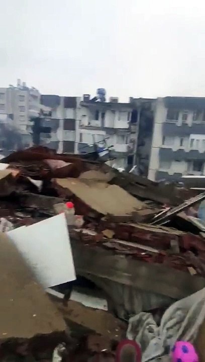 Bir mahalle haritadan silindi. Yer: İslahiye. Vatandaş paylaştı: Acil yardım bekliyoruz