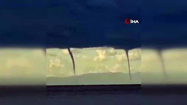 İzmir'de aynı anda 8 dev hortum oluştu